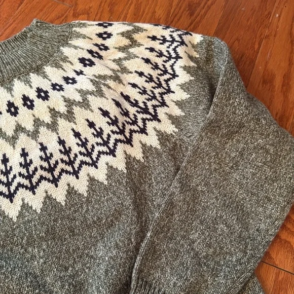 Nordic Pines Retro Fair Isle Sweater - Picture 14 of 15